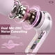 thumbnail image 5 of Auriculares inalámbricos ACEFAST T6 Bluetooth con ENC Pink con funda, 5 of 9
