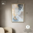 thumbnail image 5 of Blue Haze Canvas Midcentury Art by Art Remedy, Gold Frame, 30 x 45, 5 of 7
