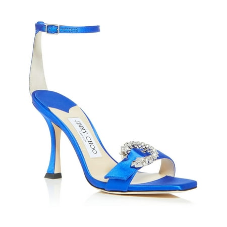 Jimmy Choo Womens Marsai 90 Ankle Strap Dressy Heels