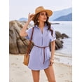 thumbnail image 4 of Vestido de playa con cuello en V AI'MAGE para mujer, 4 of 6