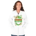 thumbnail image 3 of Candy Gum Blow Pop Vintage Retro Cute Zip Up Hoodie Men's Women's Brisco Brands M, 3 of 6