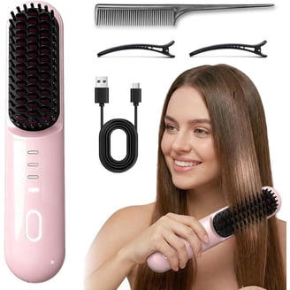 Simply Straight Professional Ceramic Straightening Brush - Walmart.com