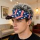 thumbnail image 5 of Gorra de Béisbol con Rayas y Estrellas Patrióticas: Diseño Clásico Bordado para Actividades Al Aire Libre, Tejido Cómodo y Transpirable con Correa Ajustable, Protección Solar para El Trayecto Diario, 5 of 5