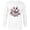 White, variant on Marvel Avengers Red and Gray Stylized Cute Happy New Year - Long Sleeve T-Shirt for Men - Customized-White