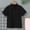 #152-Black, variant on Ceisia Kids' Mandarin Collar Short Sleeve Polo Shirt Assorted Colors for Casual and Formal Wear Blue 5 Years Gifts for Father