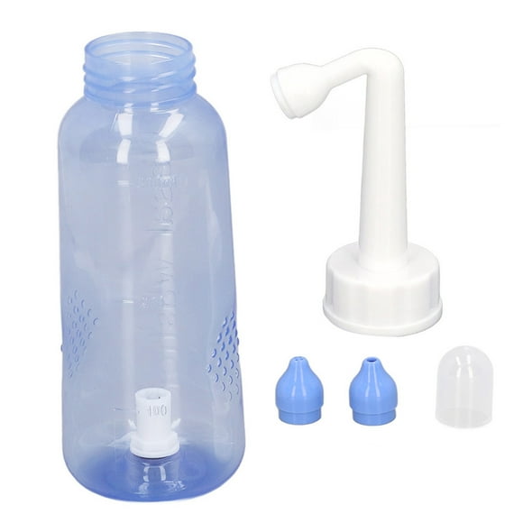 Nose Cleaner,300ml Sinus Rinse Bottle Nasal Flush Bottle Nasal Irrigation System Enhanced Features