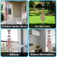 thumbnail image 4 of 36" Garden Angel Wind Chimes Outdoor Indoor Decor With 4 Aluminum Tubes 6 Bells 7 Angels Mobile Romantic Wind Catcher Angel Windchimes for Home, Xmas Mom Gifts, Balcony, Festival, Garden Decor, 4 of 8