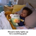 thumbnail image 6 of Fisher-Price Meditation Mouse Sound Machine Toddler Plush Toy with Light & Music, 6 of 7