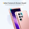thumbnail image 5 of TECH CIRCLE for Galaxy S23 Ultra 5G Case,Heavy Duty Drop Protection Full Body Rugged Shockproof Dust Proof Military Protective Tough Durable Phone Cover for Samsung Galaxy S23 Ultra 6.8 inch,Rosegold, 5 of 7