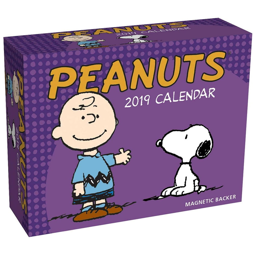 peanuts-2019-mini-day-to-day-calendar-other-walmart-walmart