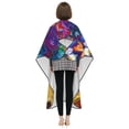thumbnail image 4 of ZICANCN Cape de Coupe pour Adultes, Cape de Rêve Colorée pour Salon de Coiffure, Cape de Shampooing Imperméable, 55x66 Pouces, 4 of 6