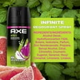 thumbnail image 4 of AXE Infinite Grapefruit & Patchouli Body Spray, Body Spray 113 g, 4 of 5