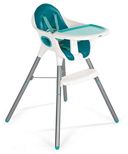 teal high chair