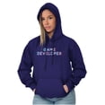 thumbnail image 4 of Game Developer Hoodie Sweatshirt Women Men Brisco Brands M, 4 of 6