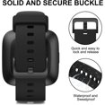 thumbnail image 3 of Correas de repuesto deportivas de silicona suave para Fitbit Versa 2 y Versa Lite, 3 of 7