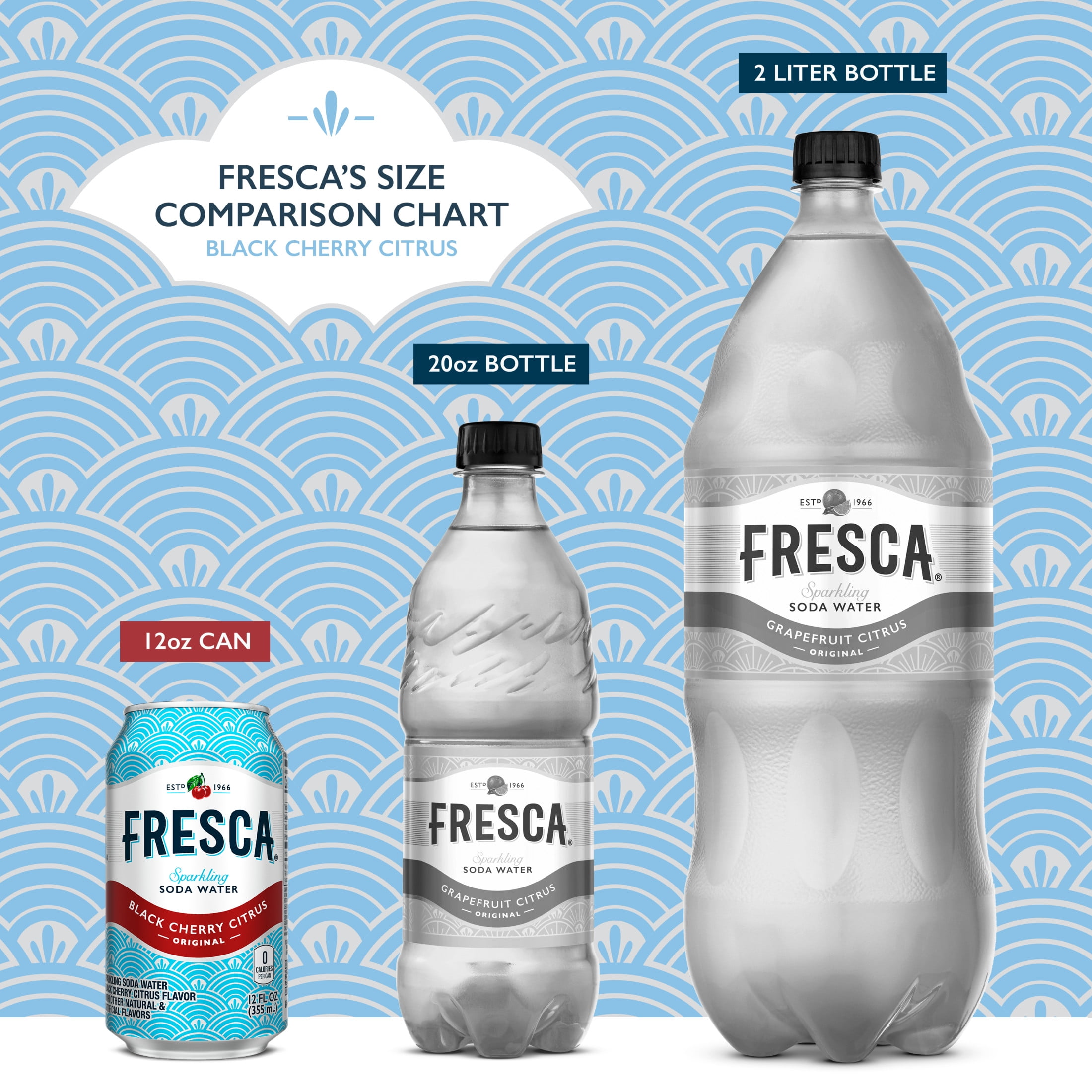 Fresca Black Cherry Soda Pop Fridge Pack Cans, 12 fl oz, 12 Pack