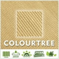 thumbnail image 4 of ColourTree 8' x 8' x 8' Sand Beige Sun Shade Sail Canopy  Triangle - Commercial Standard Heavy Duty - 190 GSM - 3 Years Warranty, 4 of 5
