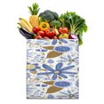 thumbnail image 1 of Boho Chic Symmetrical Tribal Washable Tote - Large Capacity Reusable Grocery Bag, 1 of 6
