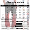 thumbnail image 4 of Men Gradient Tie Dye Printed Baggy Pants Elastic Drawstring Waist Wide Leg Casual Sweatpants Loose Streetwear Long Trousers With Pockets 2XL, 4 of 8
