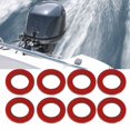 thumbnail image 1 of Oil Drain Plug Gasket, Durable Drain Plug Washer 90430-08020-00 20PCS  For Sterndrive 5.0L, 1 of 8