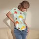 thumbnail image 3 of Balery Mushroom Bee Body de cuello redondo de manga corta para mujer Tops de manga corta Tops básicos-Large, 3 of 7