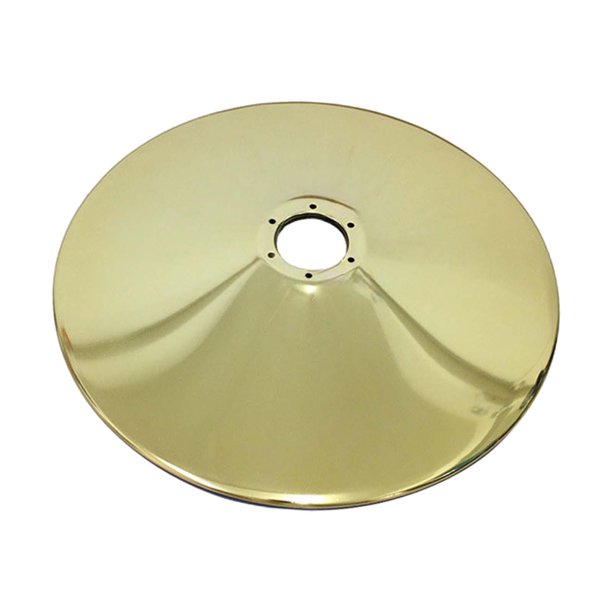 Base de bomba para silla de barbero, taburete de bar, accesorios de repuesto, parte inferior redonda, salón de belleza Dorado