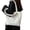 White, variant on MDUKONU Women Plush Shoulder Bag Large Tote Handbag Purse Shopping Dating Bag