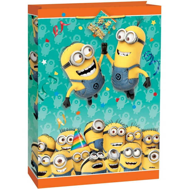 Jumbo Despicable Me Minions Gift Bag Walmart Com