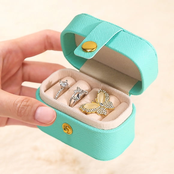 Chmadoxn Jewelry Boxes & Organizers Travel Jewelry Case Jewelry Travel Organizer Mini Jewelry Box Bridesmaid Gift Boxes Bridesmaid Proposal Stuffer Small Storage Organizer For Girls Women Jewelry Boxs