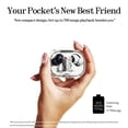 thumbnail image 3 of Nothing Ear (a) Wireless Earbuds, 45dB Hybrid Noise Cancelling Earbuds, Hi-Res Audio, Advanced Equaliser, Dual Connect, 6 Mics, 42.5H Playtime Ear Buds Wireless Bluetooth, White, 3 of 11
