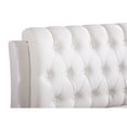 thumbnail image 5 of Glory Furniture Marilla Faux Leather Upholstered Twin Bed in White, 5 of 7