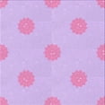 thumbnail image 1 of Ahgly Company Tapis d'Intérieur Lavable en Machine Carré Transitionnel Heliotrope Violet, 6 Pieds Carré, 1 of 7