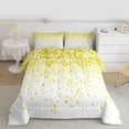 thumbnail image 2 of Castle Fairy Gradient Pixel Grid Miners Full Size Comforter Sets,Plaid Bedding Sets, 2 of 8