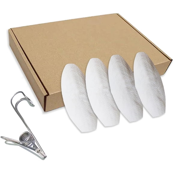 4 Pcs Natural Cuttlebone for Birds 3.5"-4" with Metal Clip, Calcium Chew Toys for Parakeets Cockatiels Parrots Tortoises