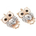 thumbnail image 2 of 10Pcs Rhinestone Crystal Owl Enamel Charms Pendant DIY Jewelry Craft Findings, 2 of 5