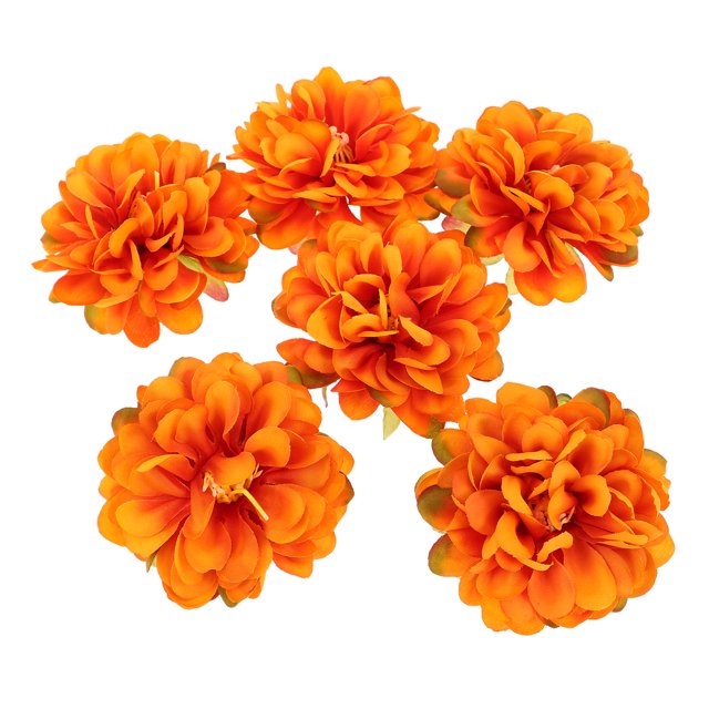 FOMIYES 6Ud Cabezas De Flores Artificiales Para Liviana Y