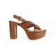 thumbnail image 1 of Sandalia Tacon de plataforma alto Mujer Flexi Piel 103707 Cafe Flexi Piel, 1 of 4