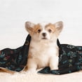 thumbnail image 4 of Pofeuu Hawaiian Style Print Puppy Blanket,Dog Blankets,Pet Blanket Cozy Cat Blankets for Indoor Cats, Fuzzy Pet Blanket for Kitten Doggy Dog Blankets-Medium, 4 of 8