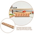 thumbnail image 5 of ULTNICE Reusable Egg Carton Egg Storage Container Light Brown Wood 1Set for Home Use, 5 of 8