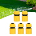 thumbnail image 4 of Garden Hose Adapter, Quick Connect Pipe Connector Fitting High Strength 3/4in 5Pcs  For Watering, 4 of 8