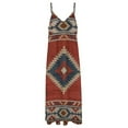 thumbnail image 6 of Southwestern Geometric Sleeveless Dress Loose Women's Dress Dresses Luxury Evening Dresses, 6 of 9