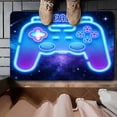 thumbnail image 3 of Gaming Controller Area Rug â Floor Mat With Game Controller Design Soft Stain Carpet For Bedroom Game Room And Home For & Streamers Carpet, 3 of 4