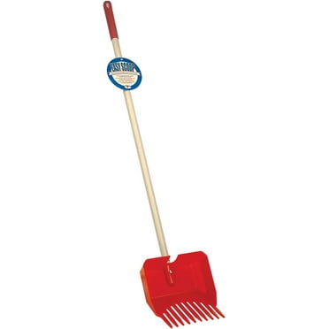 Pet Poop Scooper - Pet Lodge - Easy Scoop Pooper Scooper with Wooden Handle (Item No. ES1)