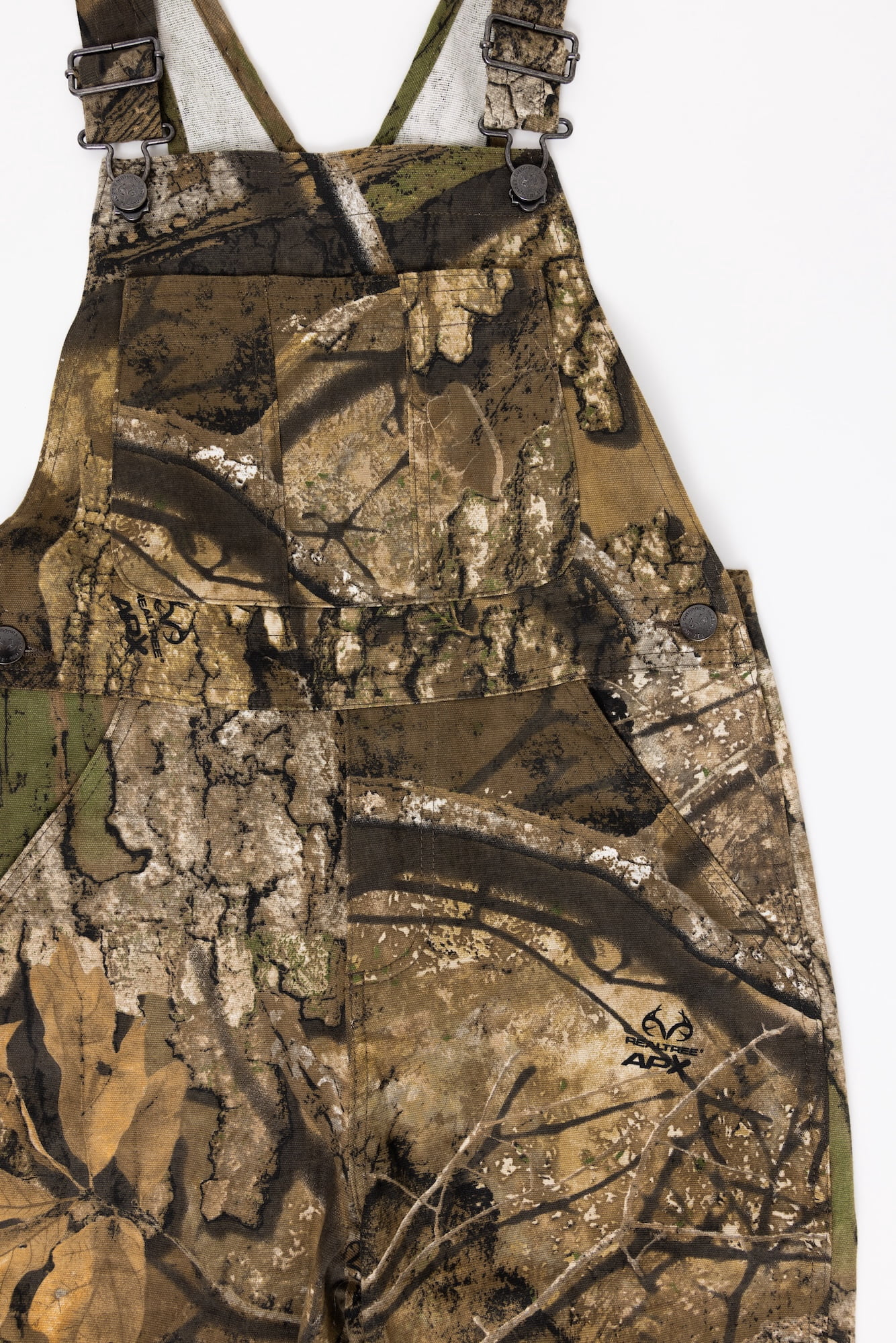 Realtree Youth Hunting Bib Overalls APX Camo
