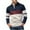 Navy, variant on SDNall Long Sleeve Polo Shirts For Men，Men's Polo Shirts Long Sleeve 2025 Casual Polo T-Shirts Color Block Slim Fit Golf Polo Shirt With Pocket