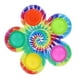thumbnail image 2 of Fidget Toy Spinner Toynk Pop con 5 botones, forma de arcoíris, 2 of 8