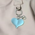 thumbnail image 4 of Dianli Gifts Heart Keychain Pendant Bag Charm Romantic Heart Shaped Metal Alloy Key Ring Purse Charm Valentine's Day Gift for Girlfriend Wife Anniversary Stocking Stuffer, 4 of 7