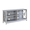 thumbnail image 6 of Convenience Concepts Oxford 55-inch TV Stand with Shelves, Gray, 6 of 9