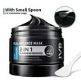 thumbnail image 4 of JVR 2 in1Blackhead Remover Peel Off Mask for Men, Facial Mask Purifying and Deep Cleansing with Small Spoon 8.46 oz, 4 of 7