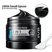 Blackhead Remover Mask, Purifying Peel Off Mask for All Skin Types, Charcoal Face Mask for Deep Cleansing Blackheads 4.23 OZ